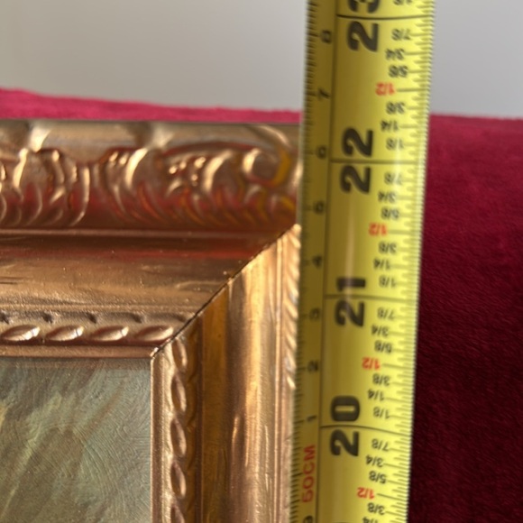 "The Lost Sheep" Print in Gold Frame - Picture 8 of 10